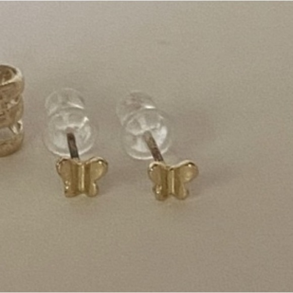 Lot: Butterfly earrings - Picture 11 of 11